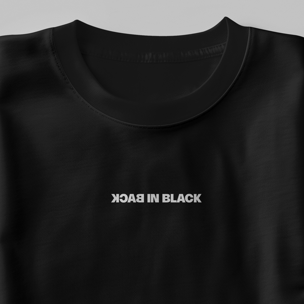 Le. Regular Fit : Back in Black
