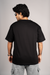 Solids | Black Oversized T-Shirt – 220 GSM | 100% Cotton