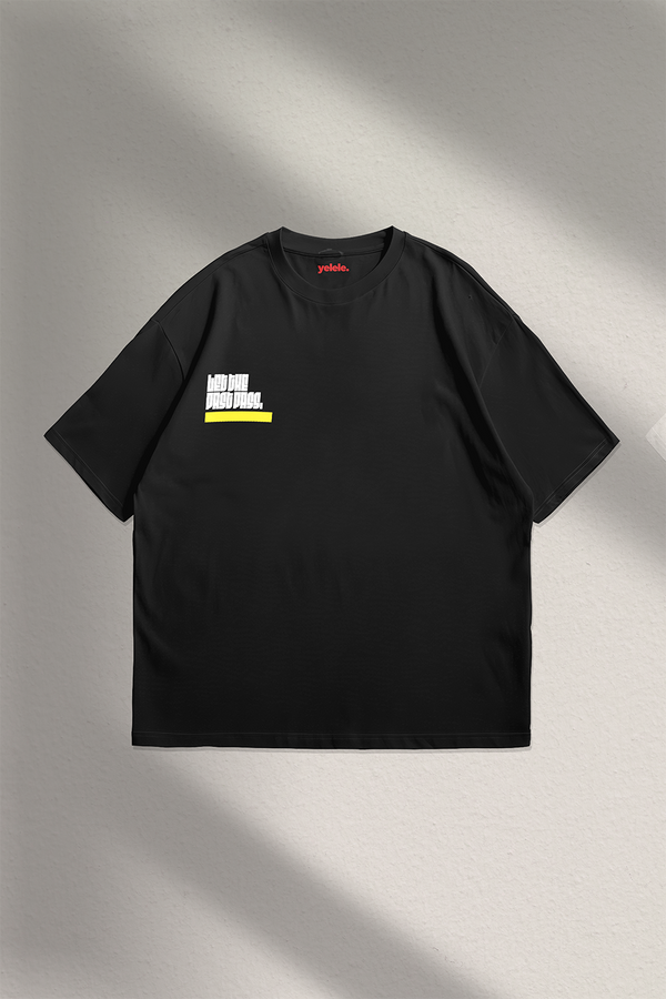 Le. Original: LET THE PAST PASS – Oversized T-Shirt | 100% Cotton